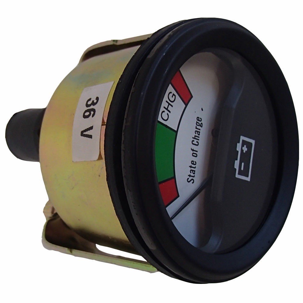 36V Golf Cart Battery Meter | State of Charge Indicator Gauge
