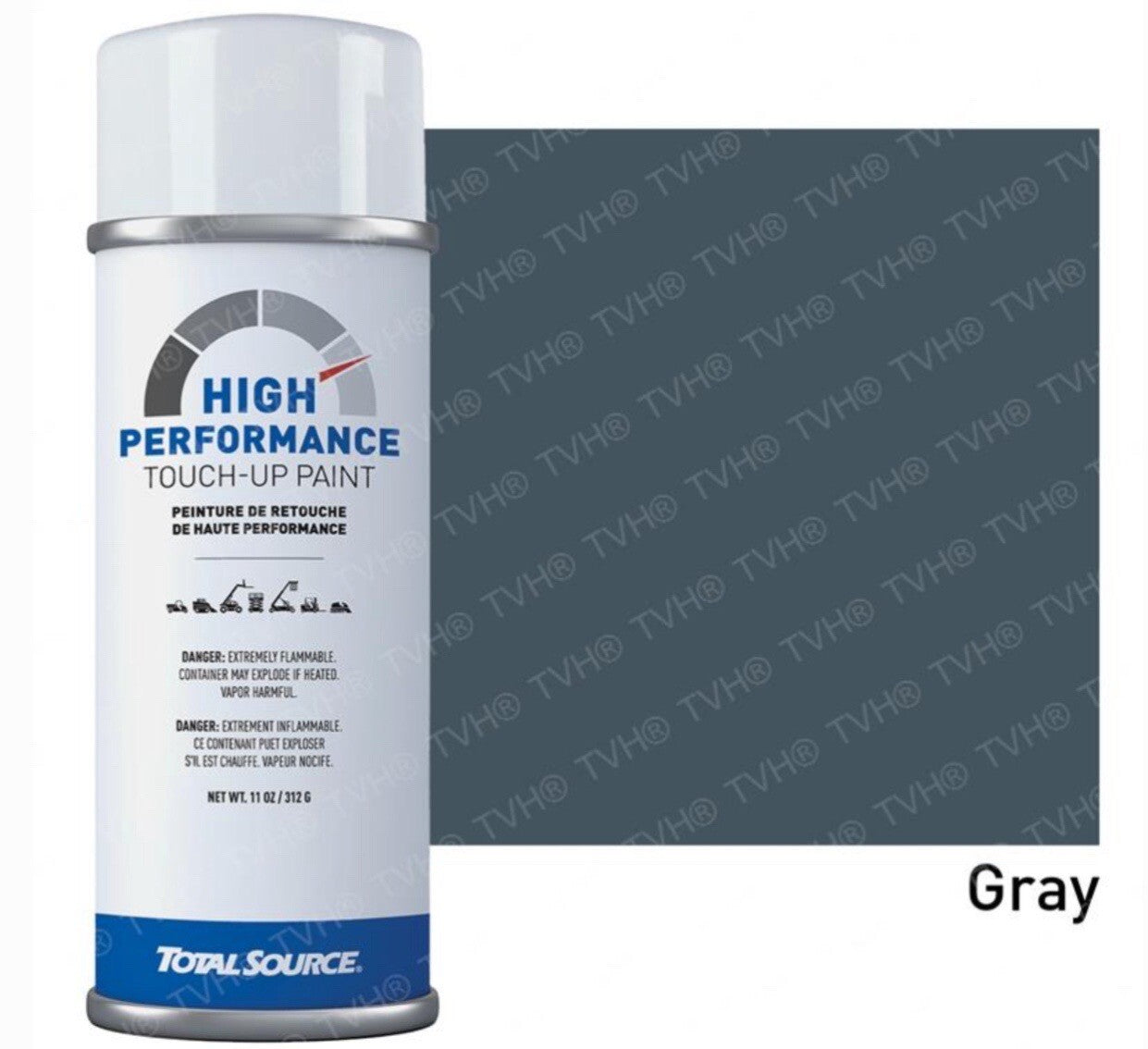 (QTY 3) Spray paint Gray For Toyota Forklift High Performance Touch Up