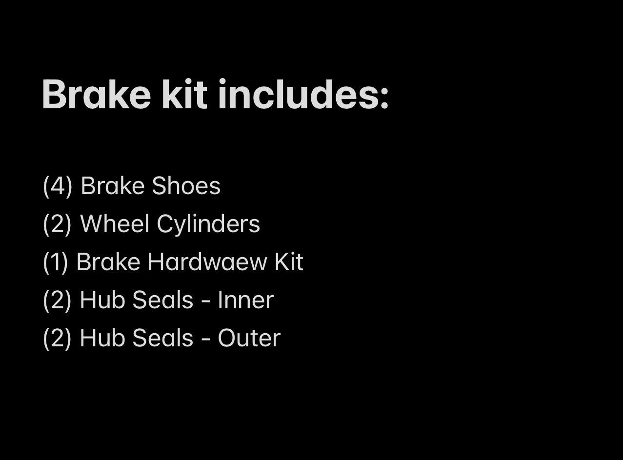 Brake Kit for Hyster Forklift S50XM Serial Number D187 V19923X (1990 yr)