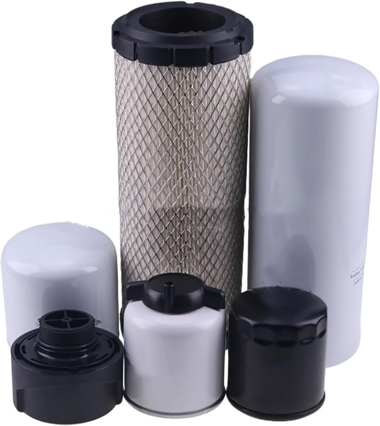 500 Hour Filter Kit 7324348 Compatible for Bobcat Excavator E32 E32I E35 E35I
