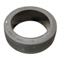 21X7X15 Tires Solid Forklift Press-On Tire | Black Smooth