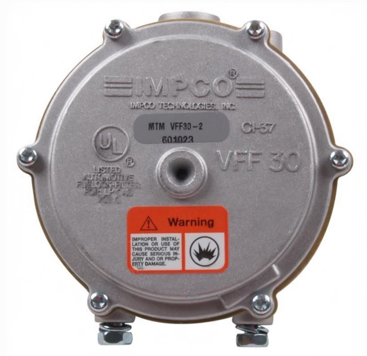 IMPCO VFF30-2 Propane Vacuum Fuel Lock-Off Valve Forklift LP w/ Silicone (UL)