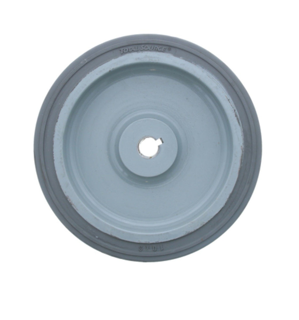 (QTY 4) Genie 57998GT, NM TREAD, MOULD ON WHEEL(Front/Rear)(10" x 3")(Grey) GR12
