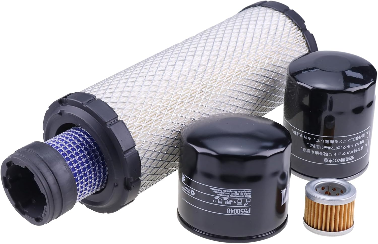 Filter Kit Compatible for John Deere Compact Excavator 35D 50D with Yanmar 3TNV8