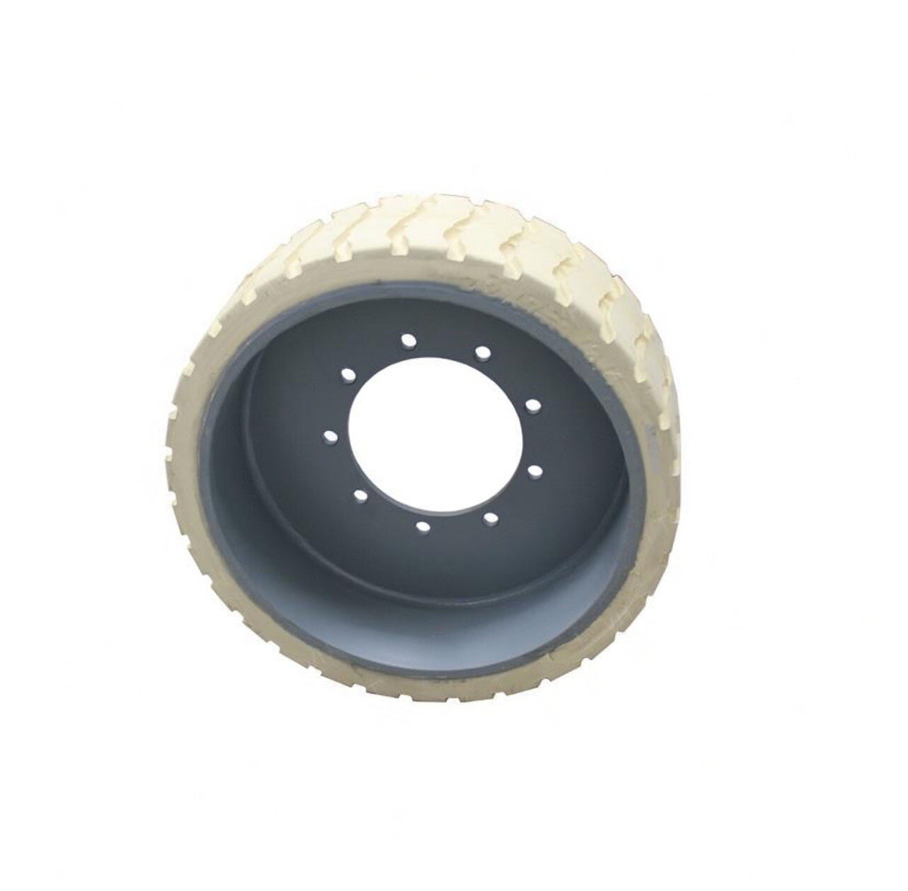 GN94909 GENIE MOULD ON WHEEL 22X7 9 HOLE 9 BOLT - NM TREAD (WHITE)
