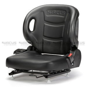 BF2-1-A-L HACUS Forklift Vinyl Seat with Switch for Universal Fit New