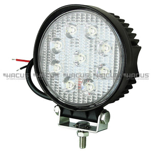 SY300012LED-ROUND HACUS Forklift Round LED Light 27W for Universal Fit