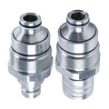 FFH 48mm Male & Female Flat Face Coupler Kit 7246799 7246802 for Bobcat S740 S130 S150 S160 S175 S185 S205 S250