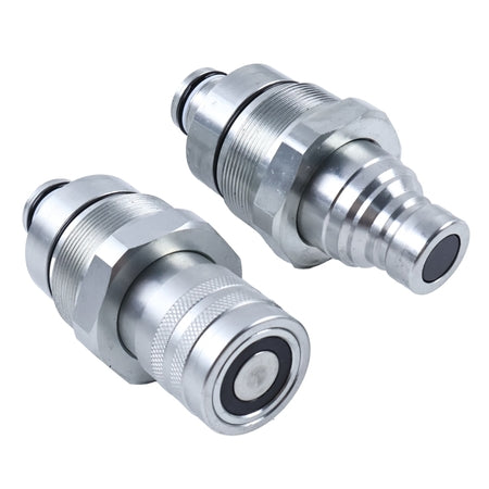 FFH 48mm Male & Female Flat Face Coupler Kit 7246799 7246802 for Bobcat S740 S130 S150 S160 S175 S185 S205 S250