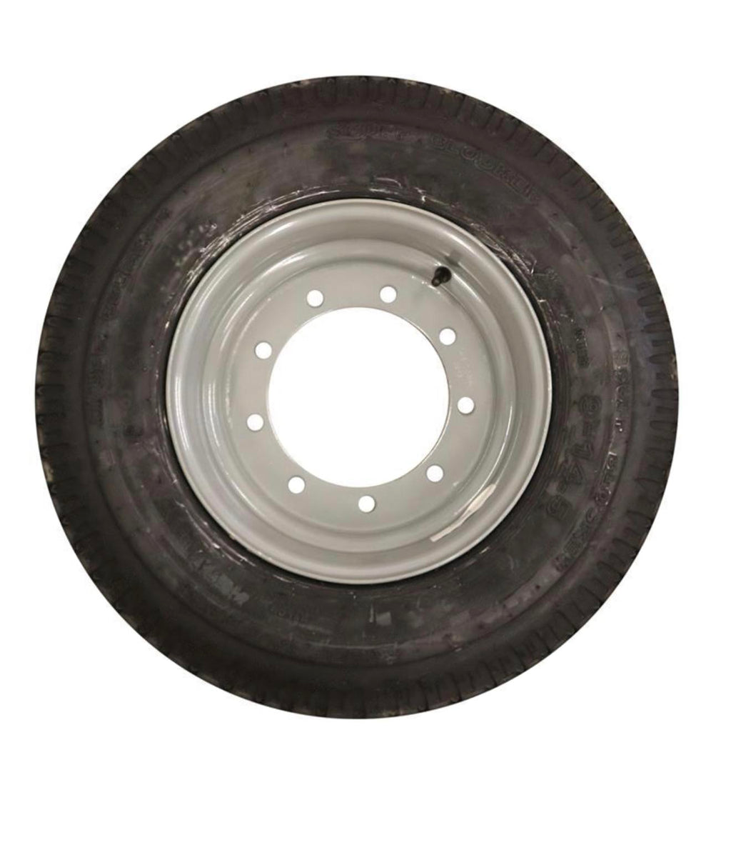 45094GT Genie Boom Lift Rear Tire and Wheel Assembly 9x14.5 9 Hole for Z-34/22 DC