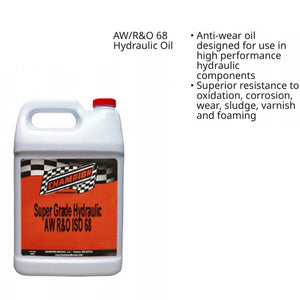 (QTY 3) Universal Forklift Hydraulic Oil ISO AW 68 | 1 Gallon