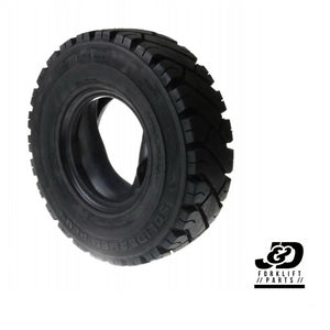 Forklift Tire Pneumatic (AIR) 6.00-9| Black Traction