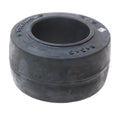 (SET OF 2) FORKLIFT TIRE - 9X5X5 SMOOTH PRESS ON SMOOTH BLACK