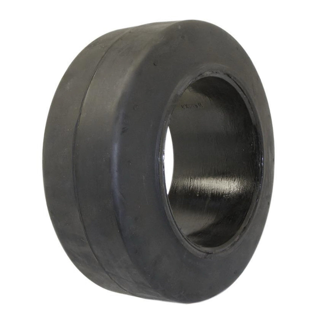 FORKLIFT TIRE 13.5X5.5X8 SMOOTH  PRESS ON | BLACK