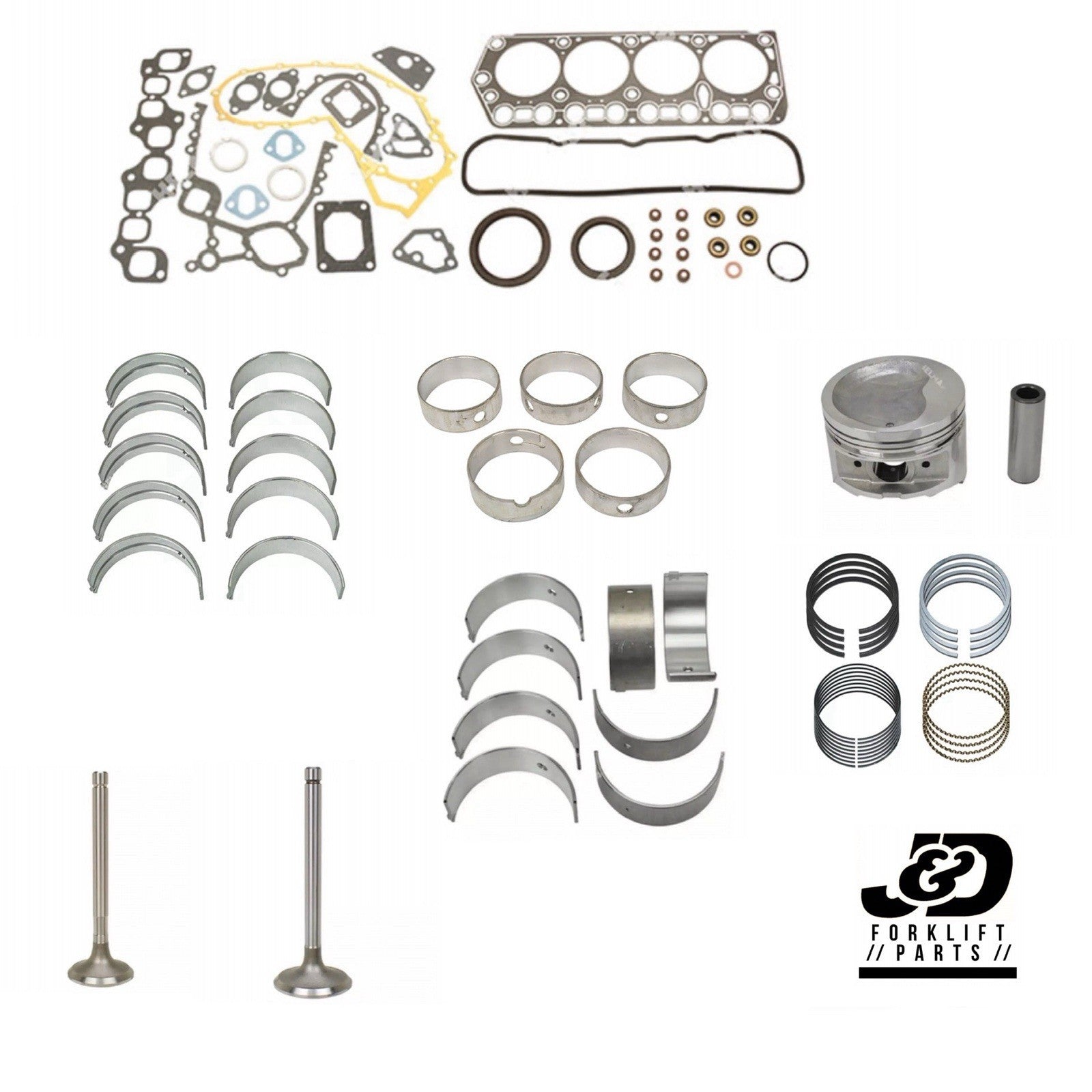 NEW Toyota Forklift 4Y Engine Overhaul Repair Kit | STD
