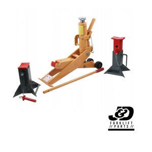 UNIVERSAL FORKLIFT JACK - FORKLIFT WITH 2 STANDS 8,800 LBS LIFT CAPACITY