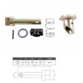 (SET OF 2) Forklift Fork Pin Kit Class 2 | 70MM