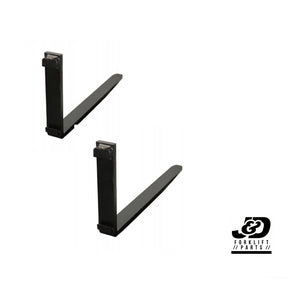 (SET OF 2) FORKLIFT FORK - 1-3/4 X 5 X 42 CL2 | FREE SHIPPING!