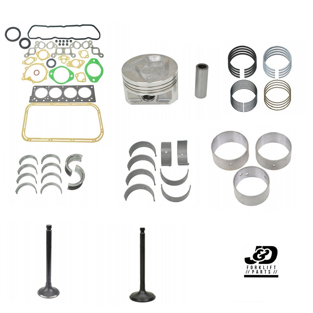 NEW Nissan Forklift K25 Engine Overhaul Repair Kit | STD