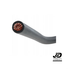 (10 FT) Universal Forklift Battery Cable Wire 2/0 Gauge Black