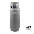 FORKLIFT PROPANE TANK LP LPG - NEW 43.5 LB WITH GAUGE 43 10 GALLON