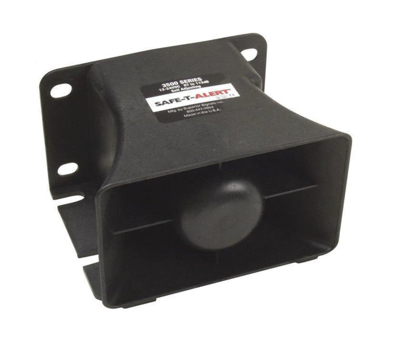 NEW BACK-UP ALARM 87-112DB 12-24V - 3500 SERIES - SELF-ADJUSTING