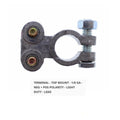 (QTY 100) Universal Forklift Battery Terminal | 1/0 GA NEG + POS POLARITY