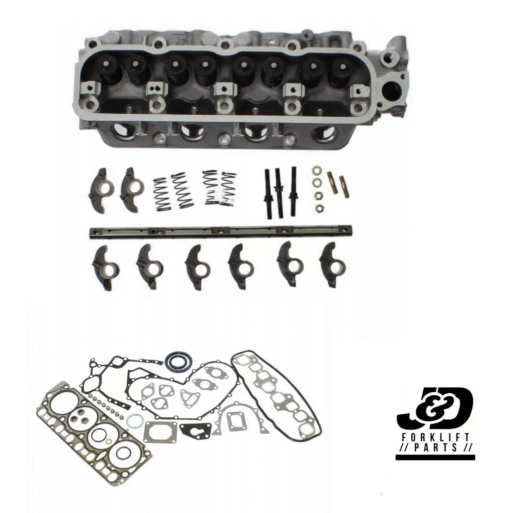 Toyota 4Y Engine Cylinder Head COMPLETE W/ Gasket Set (Metal Head Gasket)