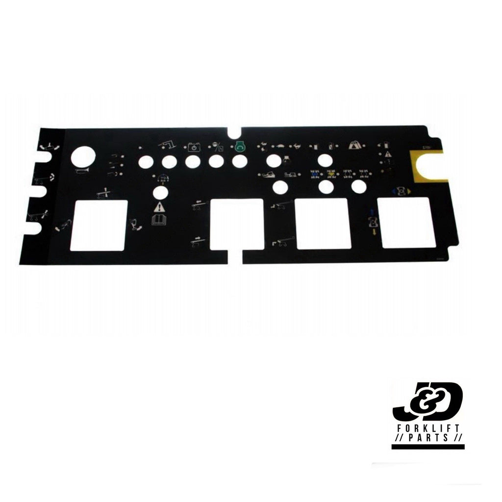 Genie  233131GT, DECAL - PLATFORM CONTROL PANEL (Serial Range 4592 & Up) Z-80/60