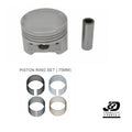 MD194658 Mitsubishi 4G64 Engine Piston & Pin Set .75MM | Forklift (Set of 4)