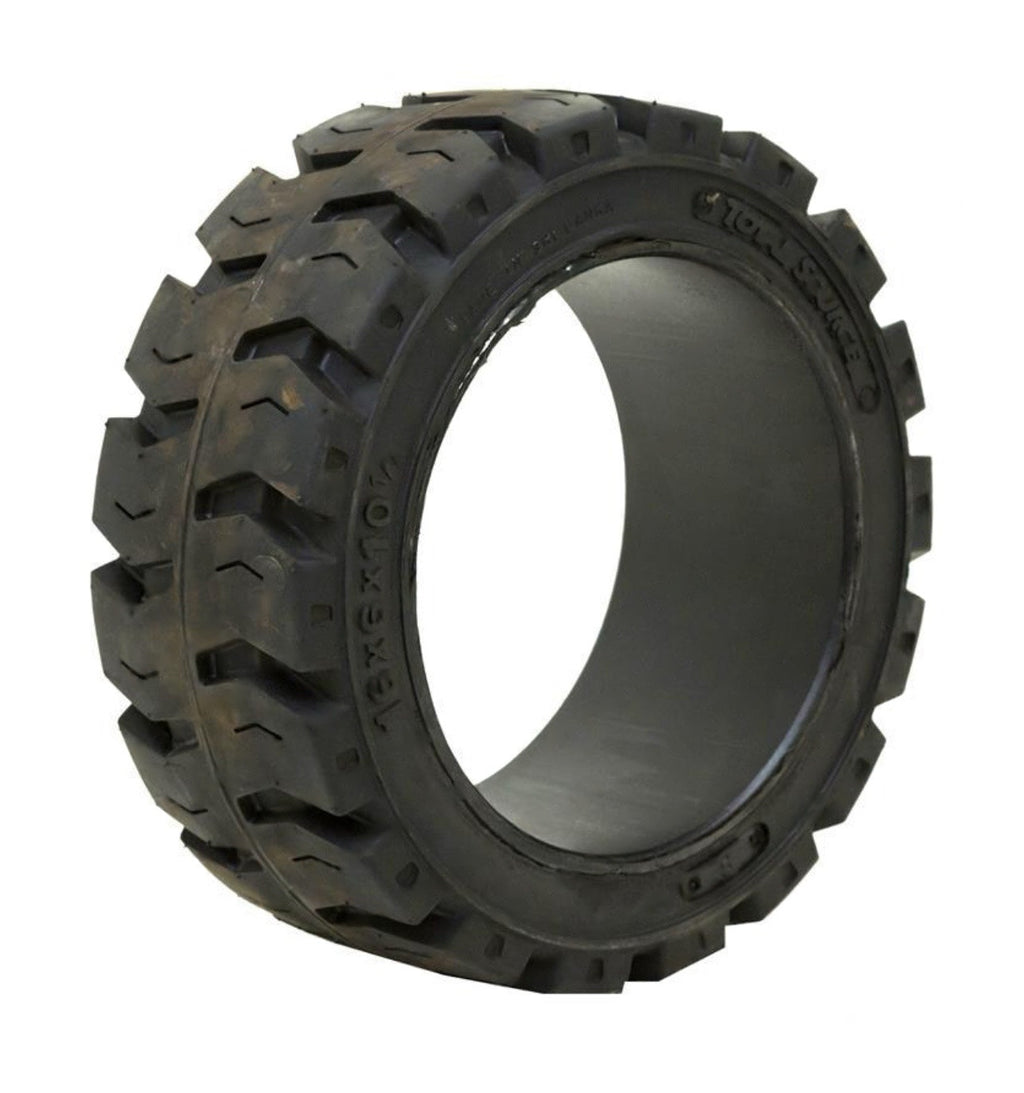 FORKLIFT TIRE 16X6X10.5 TRACTION PRESS ON | BLACK