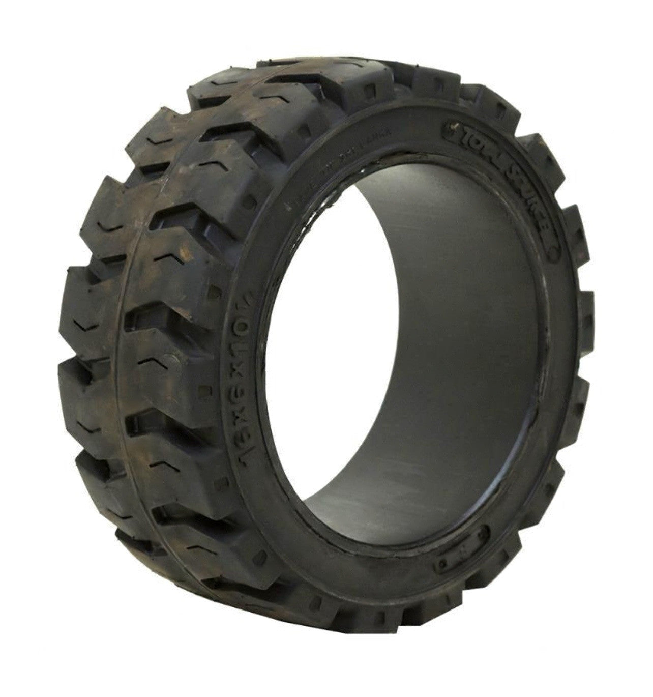 FORKLIFT TIRE 16X6X10.5 TRACTION PRESS ON | BLACK
