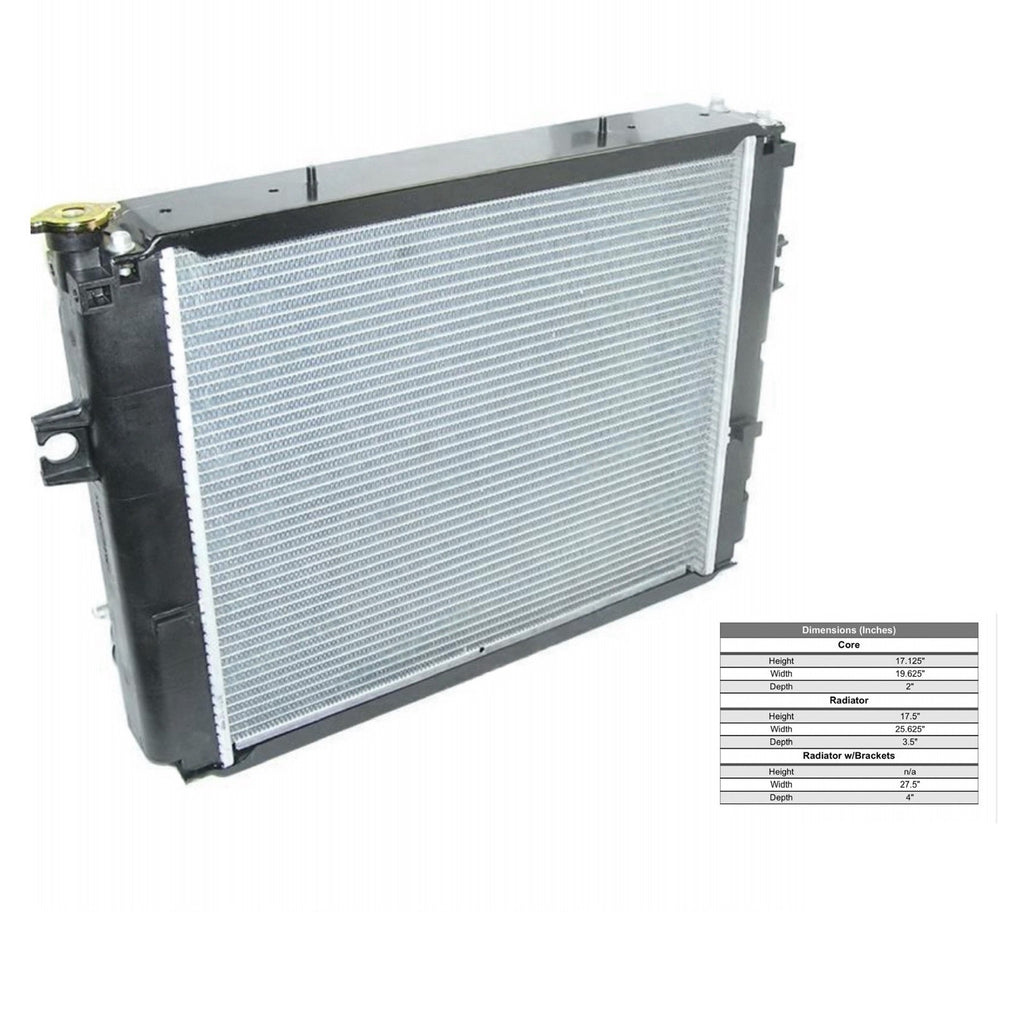 16420-U3500-71 Radiator for Toyota Forklift 8FGU30 8FGU32 8FDU30 8FDU32