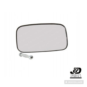 (QTY 2) UNIVERSAL REARVIEW SIDE MIRROR FORKLIFT MIRRORS GOLFCART | 8X5