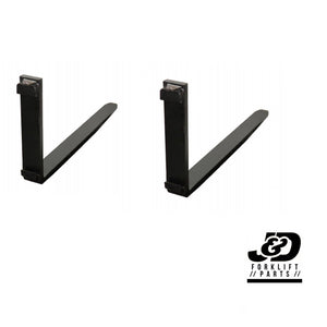 (SET OF 2) Forklift Forks 2 X 5 X 48 CLASS 3 Standard Forks