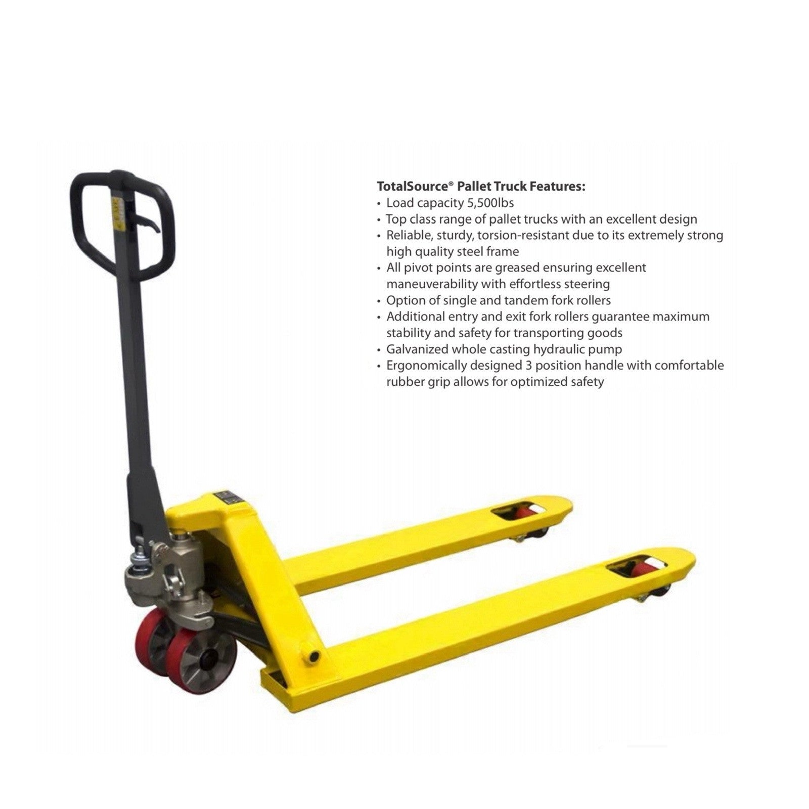 PALLET - TRUCK 5500 LB CAP 27X48 SINGLE POLY