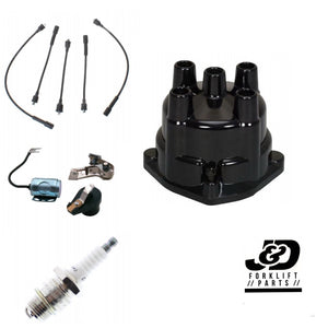 CLARK FORKLIFT  WITH WAUKESHA 4 CYL ENGINE, IGNITION TUNE UP KIT / BOLT DOWN CAP