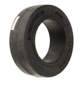 (SET OF 2) FORKLIFT TIRE 13.5X4.5X8 SMOOTH  PRESS ON | BLACK
