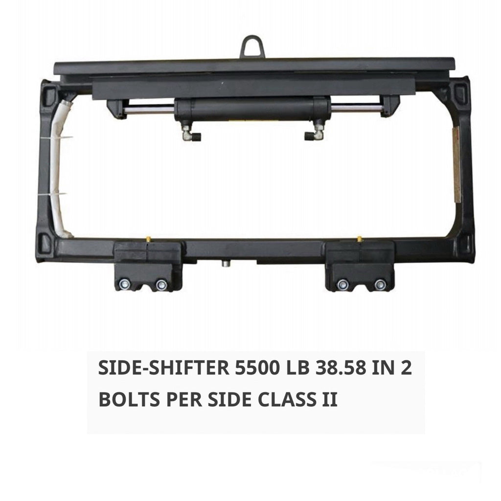 Universal Forklift Side shift attachment Class 2 38.58" | 5,500LBS Capacity