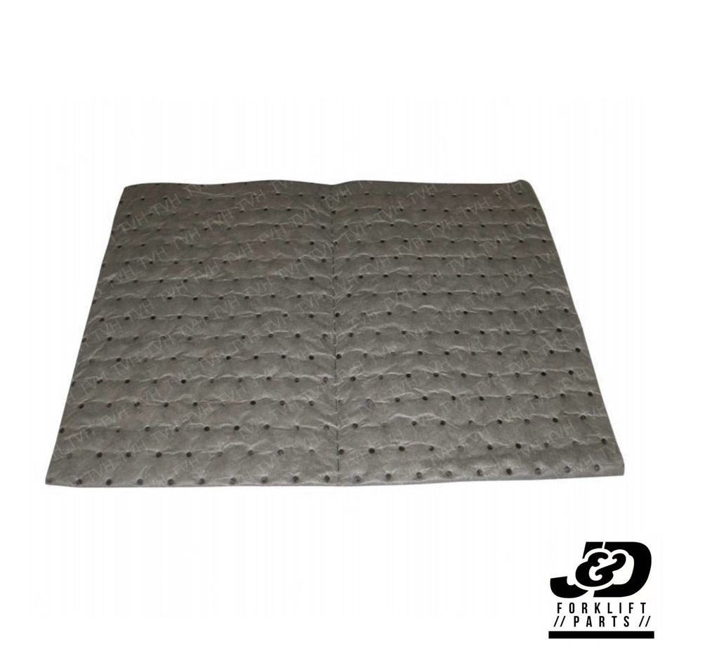 (BOX OF 100) Universal Spill Absorbent Pads | Oil, Grease, Coolant & Water