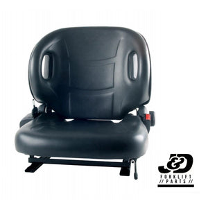 NEW MOLDED TOYOTA FORKLIFT SEAT WITH SEATBELT & SWITCH PREMIUM QUALITY! BELT